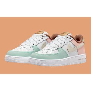 Nike Air Force 1 Low LV8 PS Shoes Sneakers DX3728-100 White Kids